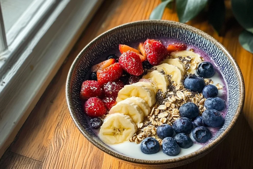 Breakfast Bowl Recipe: Start Your Day Right 10 Fruit Granola Bowl