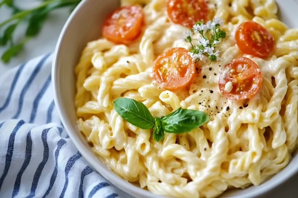 Boursin Pasta Recipe: Easy and Creamy Dinner Idea 7 Creamy Gemelli Pasta with Tomatoes and Boursin Cheese