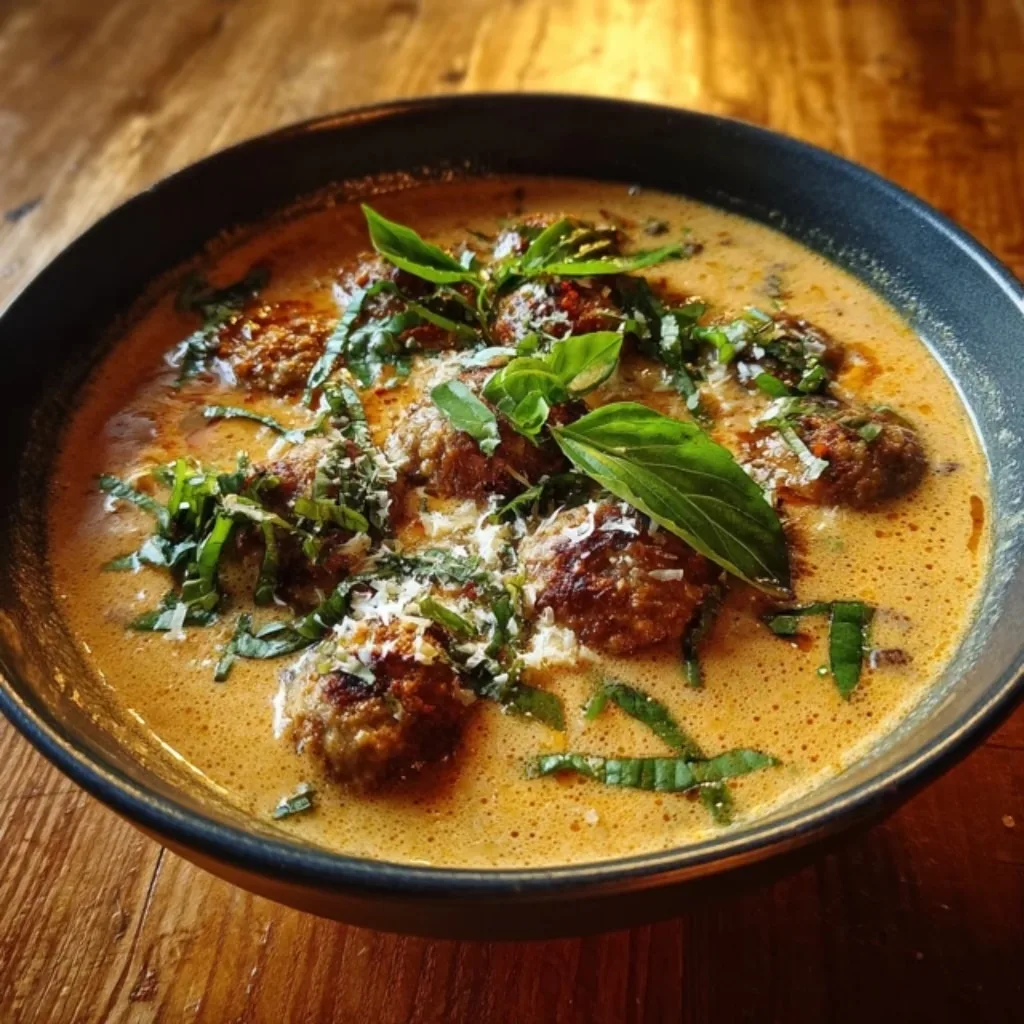 Creamy Italian Meatball Soup: A Cozy, Flavor-Packed Comfort Dish