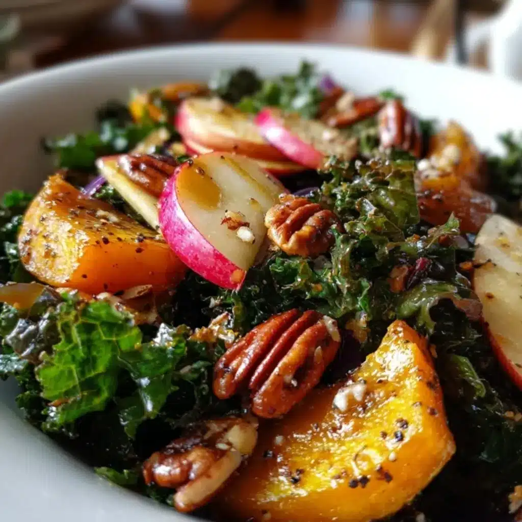 Fall Harvest Salad with Apple Cider Vinaigrette – A Fresh, Flavor-Packed Autumn Delight 8 Nutrient-packed fall harvest salad with roasted vegetables