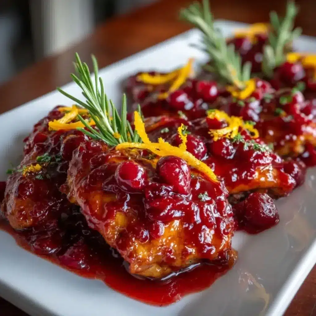 Cranberry Orange Chicken: A Flavorful Holiday Favorite