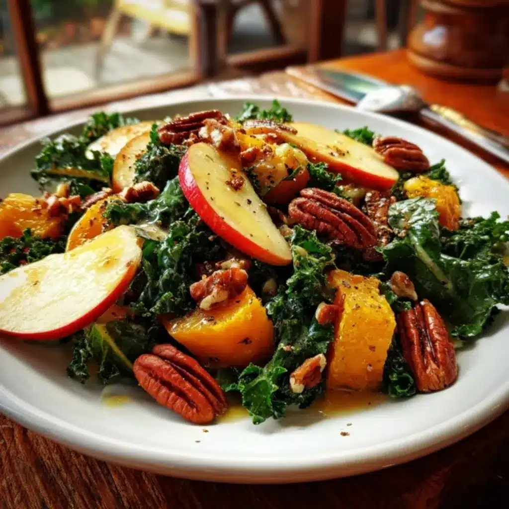 Fall Harvest Salad with Apple Cider Vinaigrette – A Fresh, Flavor-Packed Autumn Delight