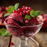 3 Pomegranate Sorbet: A Refreshing, Healthy Dessert Bursting with Flavor
