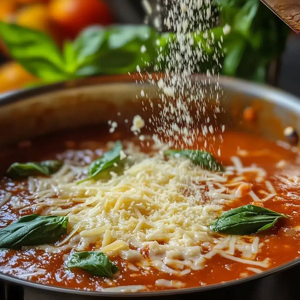 Chicken Parmesan Soup: The Ultimate Comfort Food 11 Adding Parmesan and mozzarella to Chicken Parmesan Soup