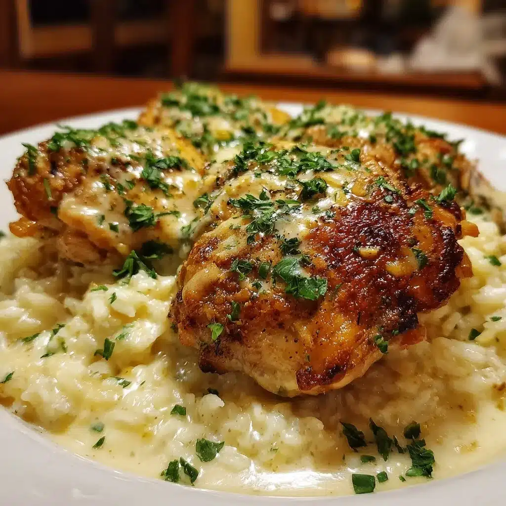 Creamy Garlic Chicken and Rice: The Best Easy Dinner You’ll Ever Make