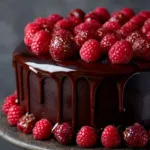 Chocolate Raspberry Drip Cake: A Decadent, Berry-Infused Showstopper 9 0 0 1 2 Chocolate Raspberry Drip Cake: A Decadent, Berry-Infused Showstopper