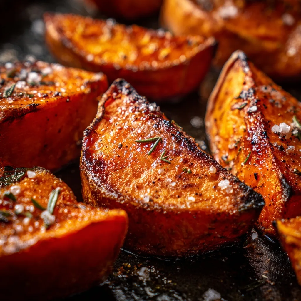 0 0 20 Roasted Maple Cinnamon Sweet Potatoes (Easy & Healthy Recipe)