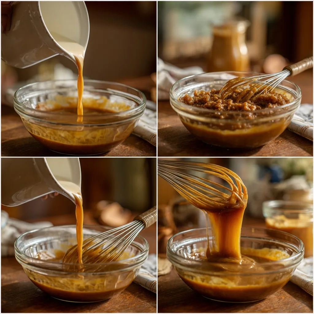 Making Apple Butter Apple Pie step by step