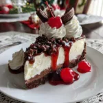 Black Forest Cheesecake: A Decadent Chocolate-Cherry Delight 7 0 1 2 1 Black Forest Cheesecake: A Decadent Chocolate-Cherry Delight