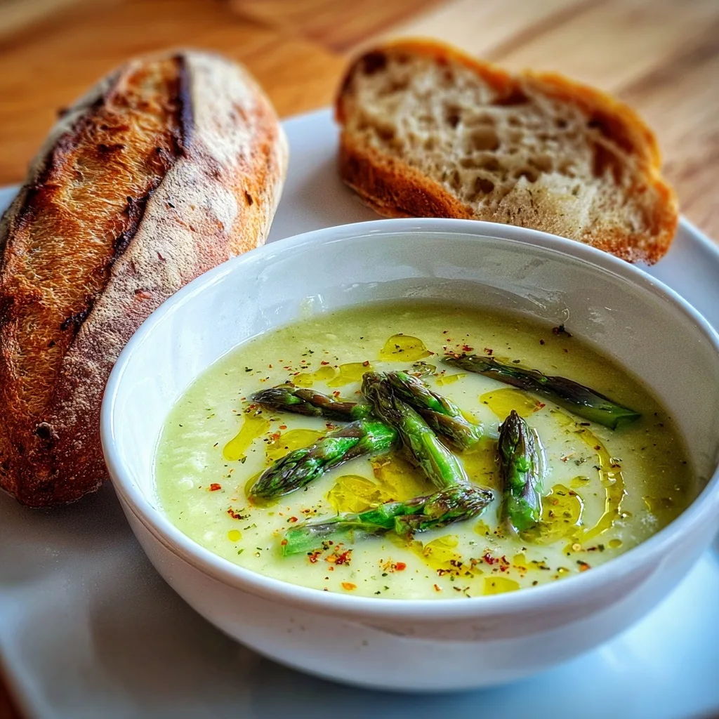 Asparagus Soup Recipe — A Fresh, Creamy, and Healthy Delight