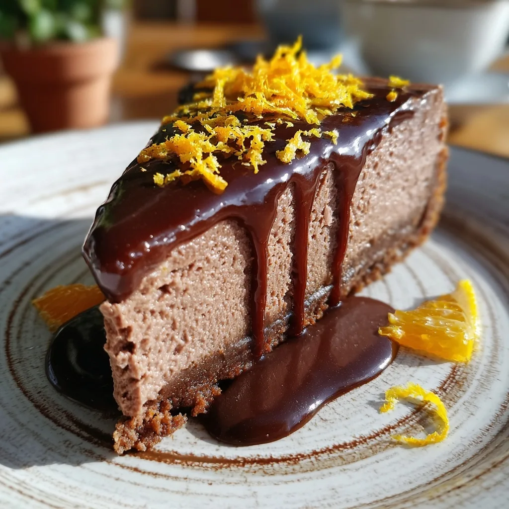 Chocolate Orange Cheesecake: The Ultimate Creamy & Zesty Dessert