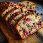0 3 10 Dark Chocolate Chip Raspberry Banana Bread: The Ultimate Moist and Healthy Treat