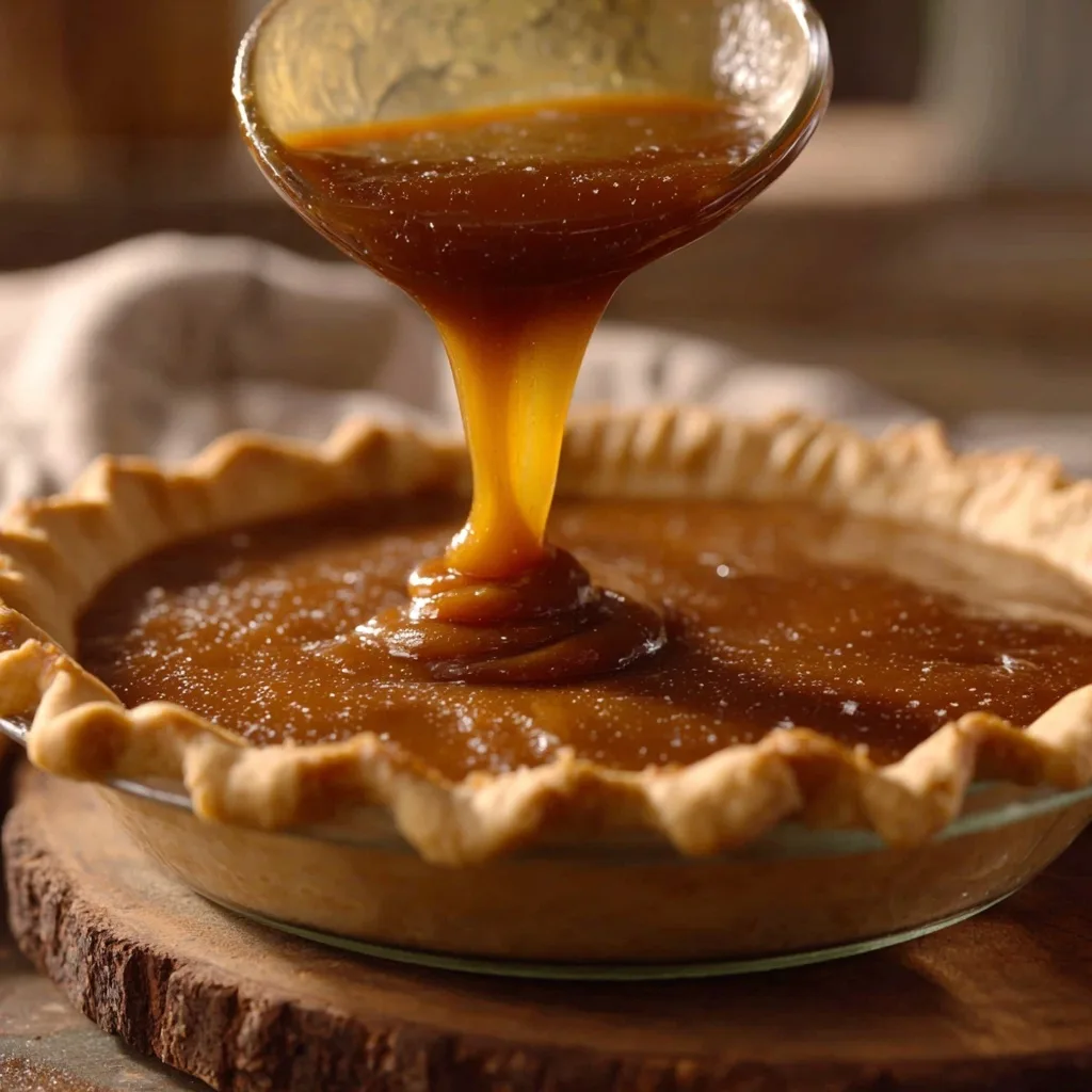 Assembling Apple Butter Apple Pie with apple butter filling