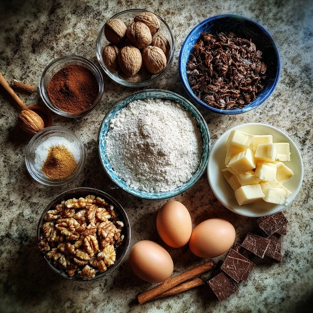 German Chocolate Cake: A Classic Layered Delight for Every Celebration 6 German Chocolate Cake ingredients including chocolate, pecans, coconut