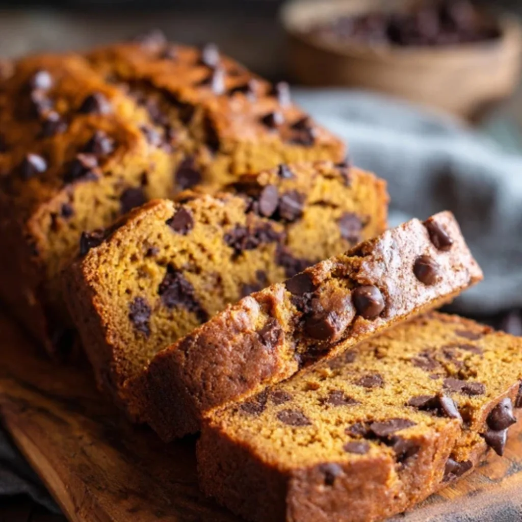 1 Pumpkin Chocolate Chip Bread: The Best Moist and Chocolatey Fall Treat